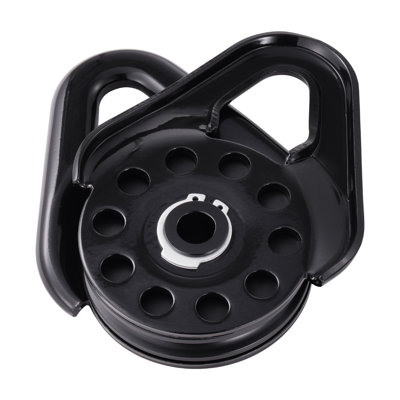 14.5 Ton Snatch Block for Winch Recovery, Heavy Duty 32,000 lbs Break Strength, Work with 3/8 inch Rope, Compact Offroad Recovery Accessory for Towing & Recovery on Truck, Tractor, ATV & UTV