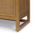 Modern Boho Solid Wood Sideboard Cabinet with Rattan Inlay Doors, Adjustable Shelves & Soft-Close Storage - Natural Wood-118226007