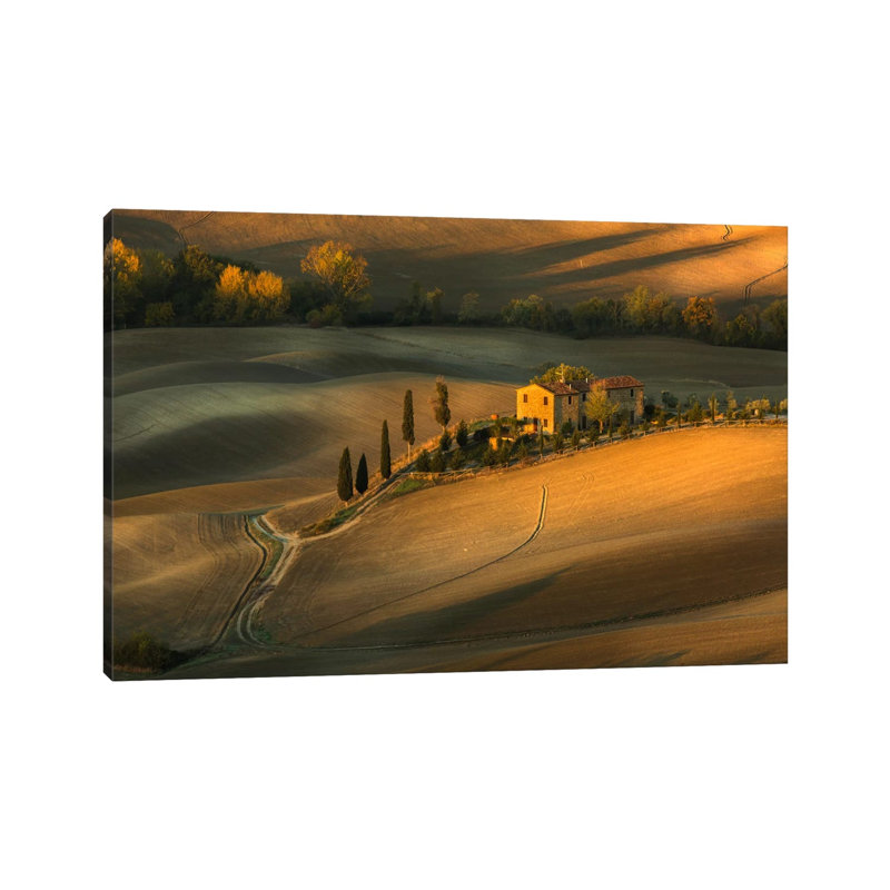 Tuscany 1 Piece Wrapped Canvas Wall Art, 20.32cm H x 30.48cm W x 1.91cm D