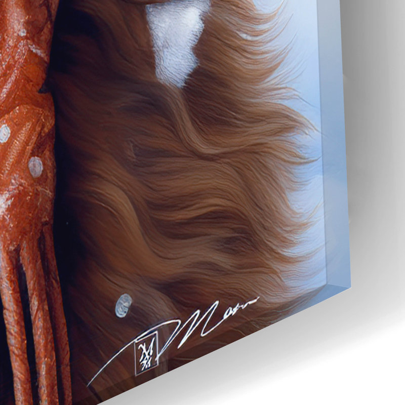par Momart, art mural en verre acrylique, H 24 po x l 16 po x P 0,2 po