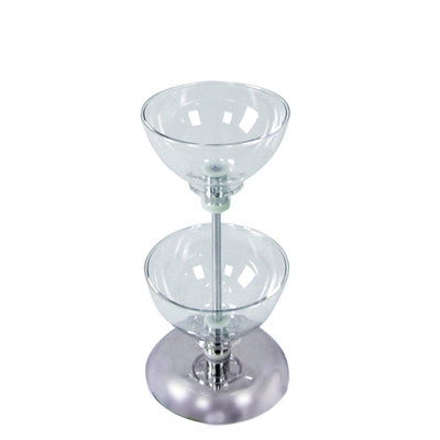 Two-Tier 8" & 8" Bowl Counter Display