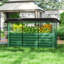 Jardinière surélevée galvanisée Outsunny
