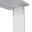 Table murale pliable avec plusieurs tablettes, blanc-2103070437