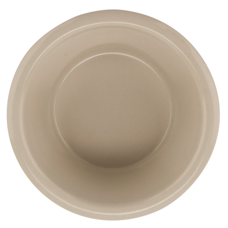 G.E.T. Melamine 12 Piece Ramekin / Soufflé Dish Bakeware Set, Ivory