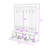 Elegant Hall Tree with Roman Column Design, Ample Storage-1305578641