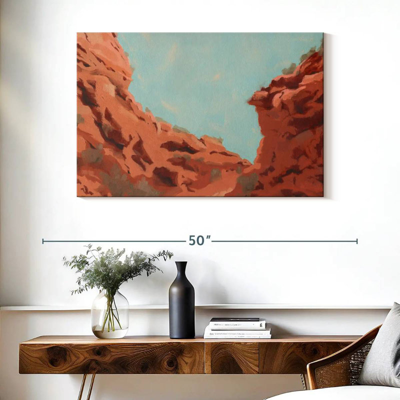 Alvord Red Rocks View I, 26" H x 39" W