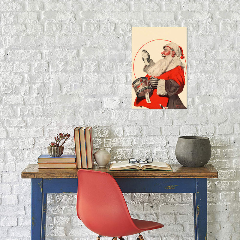 Norman Rockwell - Wrapped Canvas Print, 66.04 cm H x 45.72 cm W x 3.175 cm D