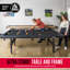 Table de jeu de billard 8 pi x 4,2 pi GoSports - Design pliable - Noir-95354088