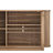 63"Wavy  2-Door Buffet Cabinet with Adjustable Shelves-1222960003