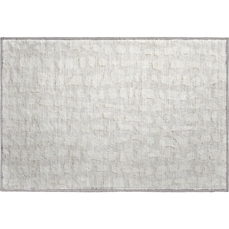 Premium Machine Washable Prisco Ivory Rug