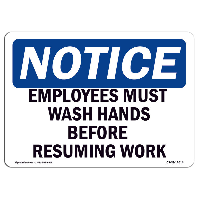 Notice Sign