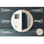 Huldar Glass Flat Wall Mirror