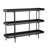Raines Martha Stewart Emmett 3 Shelf Storage Display Unit Bookcase with Metal Frame-89798268