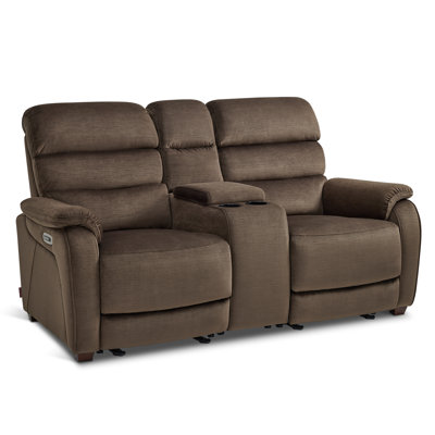 Causeuse inclinable électrique avec console Zero