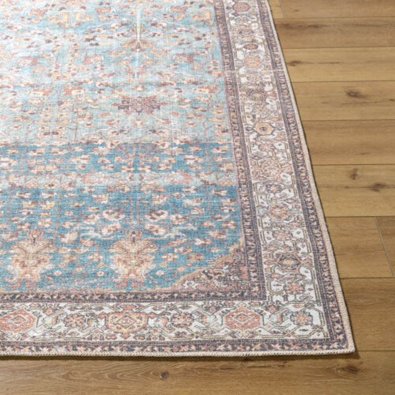 Bayze Machine Washable Area Rug, Runner 2'7" x 7'10"