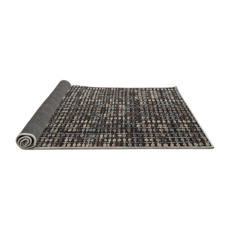 Tapis abstrait moderne 4926, Rond 3 pi