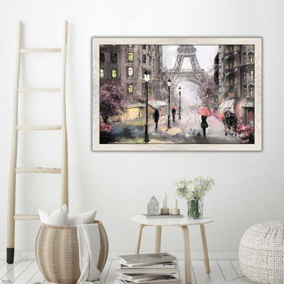 «Paris Streets II», reproduction encadrée