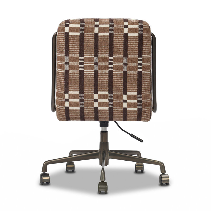 Amos Armless Desk Chair, Sandhill Cocoa