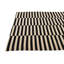 Tapis noir et blanc Petrella