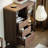 Classic black walnut bookcase