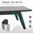 Patio Aluminum Chaise Lounge Set With Phifertex Sling Fabric And Teak Top Side Table