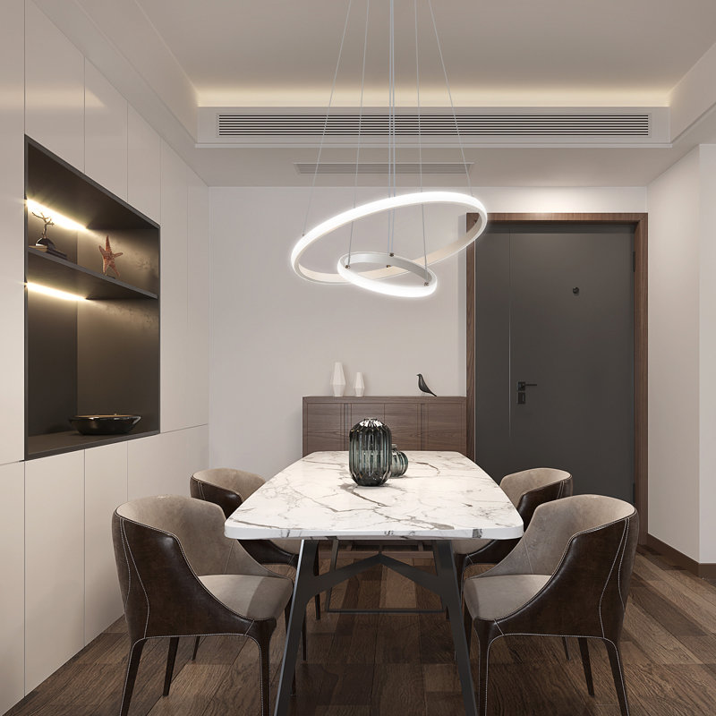 Otte 2 - Light Unique Modern Linear LED Pendant