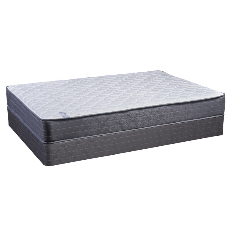 Alwyn Home Lushton 16'' Firm Hybrid Mattress and Box Spring, Queen