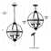 Cannady 4 - Light Dimmable Globe Chandelier