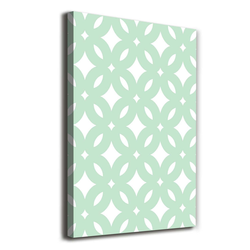Geometric Background - Wrapped Canvas Print