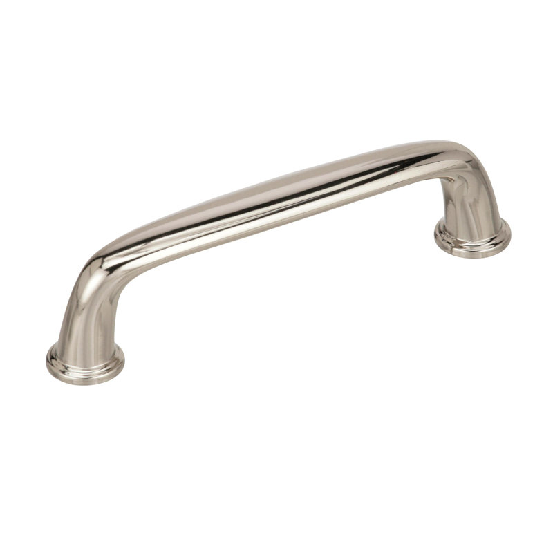 Poignée barre Kane, Nickel poli, 3 3/4"