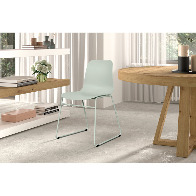 Mornimont Side Chair, Grey/Green