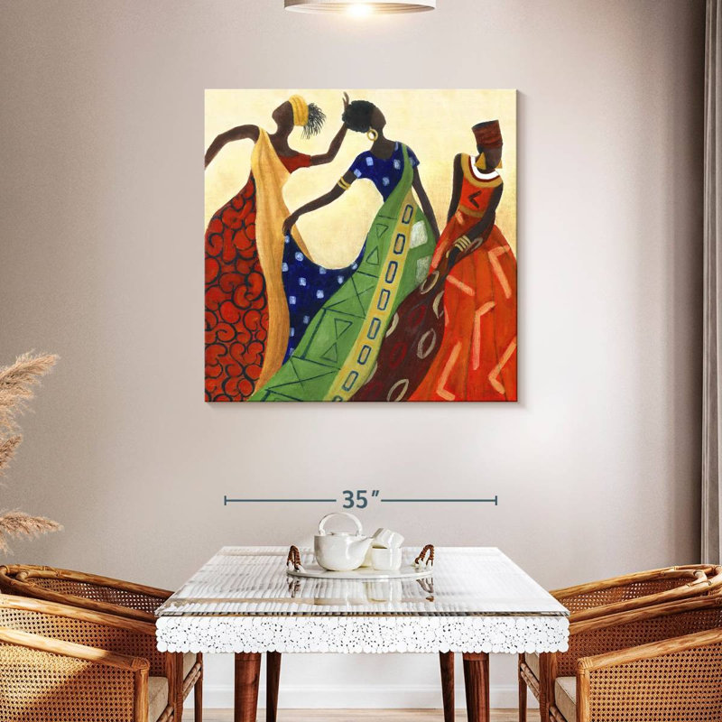 Les femmes navettes de Marrakech I, H 39 po x l 39 po