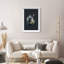 Midnight Flowers II Shadowbox Abstract Print by Oliver Gal, Black Frame, 10 x 15-923787408-923787437