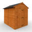 TigerFlex® Modular Buildings Solid Wood Garden Shed-121676647