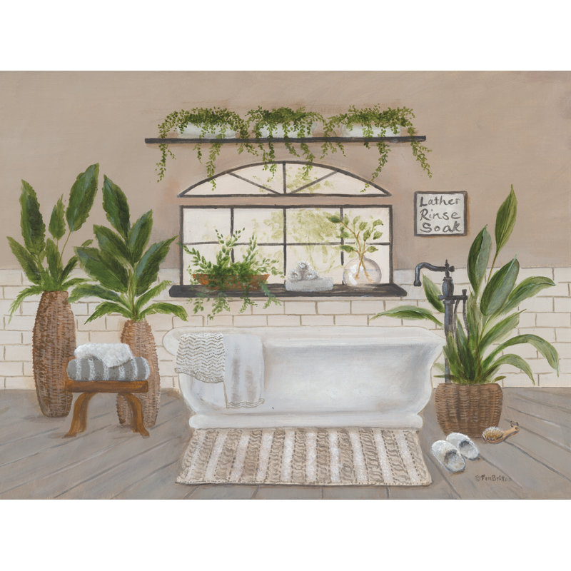 Jahvon Farmhouse Bath I par Pam Britton, H 20 po x l 30 po