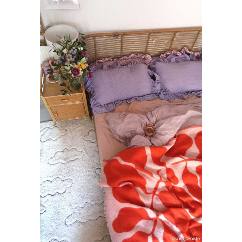 Rugcycled Washable Area Rug Clouds