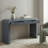 Rustic Charm Console Table With Fluted Drawer & Adjustable Legs - Perfect For Living Room Decor-1717843398