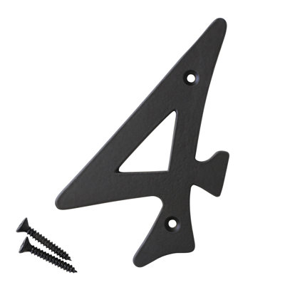 5 po. Numéro de maison de surface / encastré