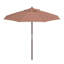 Parasol de marché octogonal 9 'x 9' Manford Austerio-1285328317