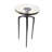 Carolan Glass Cross Legs End Table-1504719208