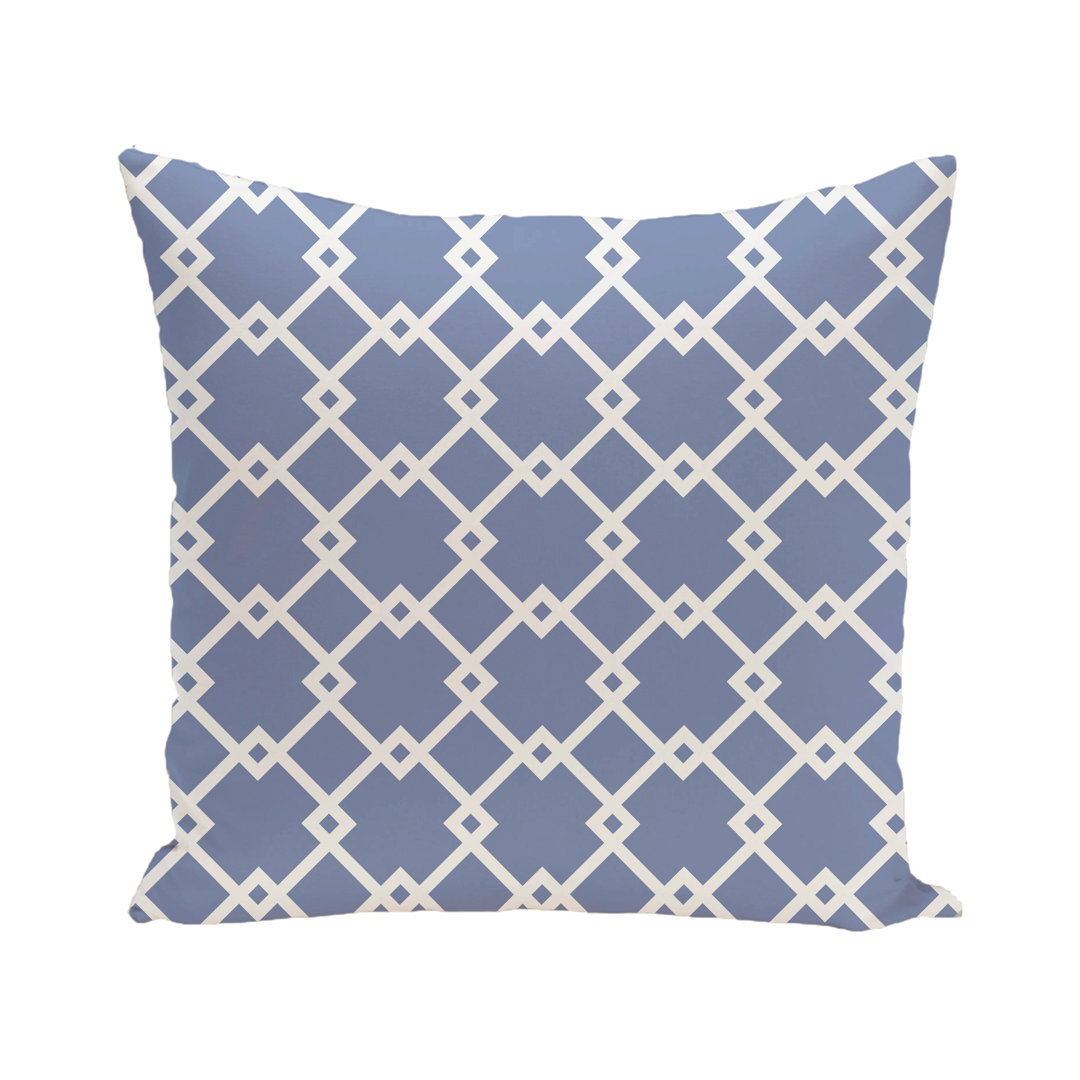 Link Lock Outdoor Square Pillow Cover & Insert e by design 