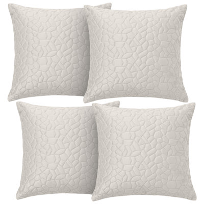 Aspire Homeware Geometric Square Velvet Cushion Covers