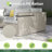 Arwynn Glass Table Top and Wicker 6 - Person Patio Conversation Set with Cushions-541839893-541839894