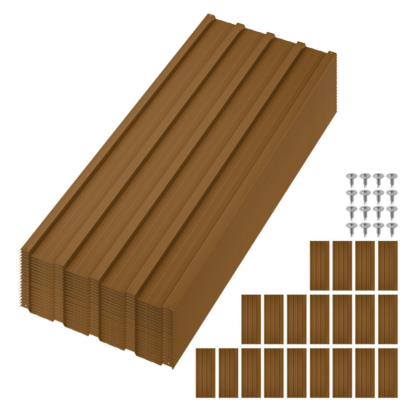 Gate Fencing, 108cm H x 42.4cm W, Brown