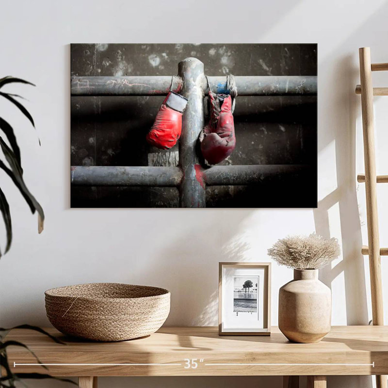 Sireci Retired Boxing Gloves, 32" H x 48" W