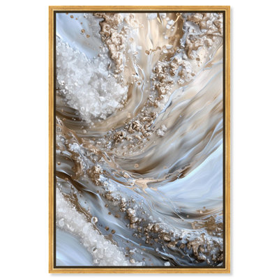 «Effervescent Earth III Canvas Elegant Abstracts» par Art Remedy