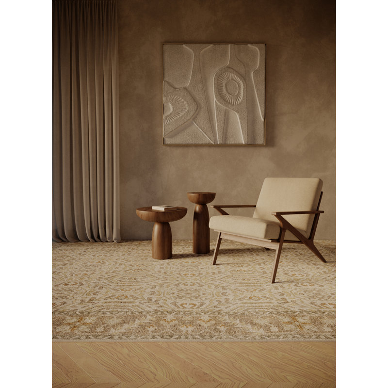 Leeza Hand Loomed Washable Oriental Indoor Rug, Runner 2' x 4'