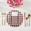Houndstooth Cotton Blend Square Napkins-493582897