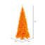 Sapin de Noël artificiel orange-1972182022-1891699124