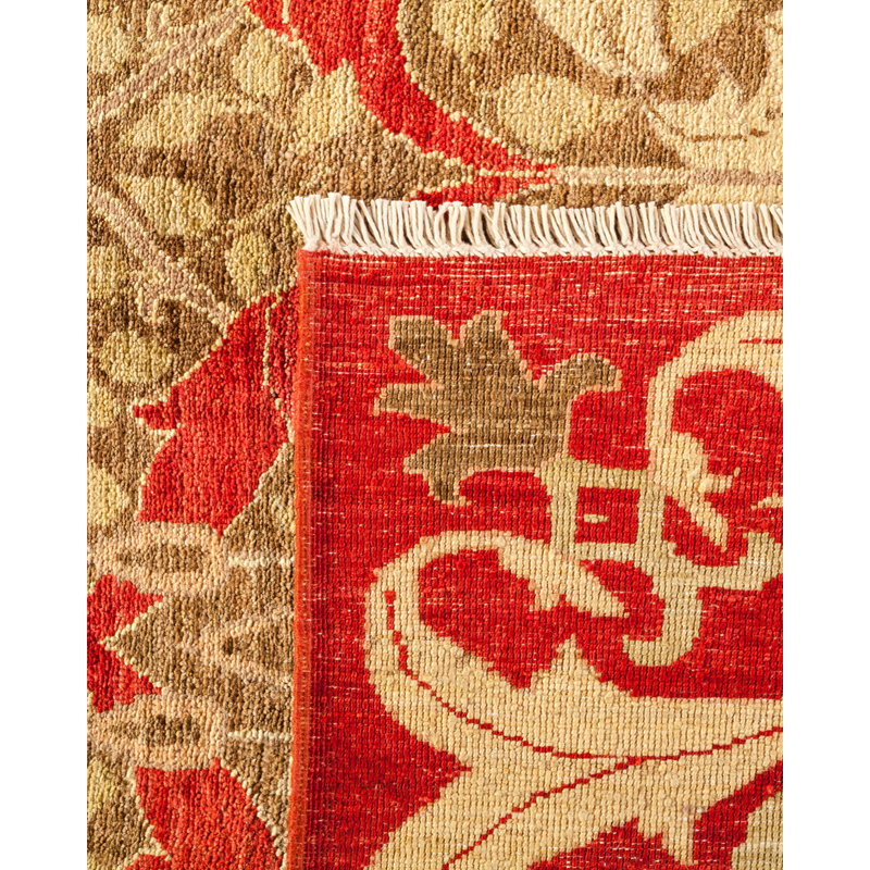 Arts & Crafts One-of-a-Kind 8' 2" X 11' 5" Hand Knotted Area Rug